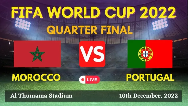 Morocco VS Portugal – World Cup 2022 | Live Match Info, Preview, Lineups, Odds, Match Stats